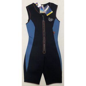 NRS Women's Little Jane 3.0 Small Wetsuit Black Blue NWT